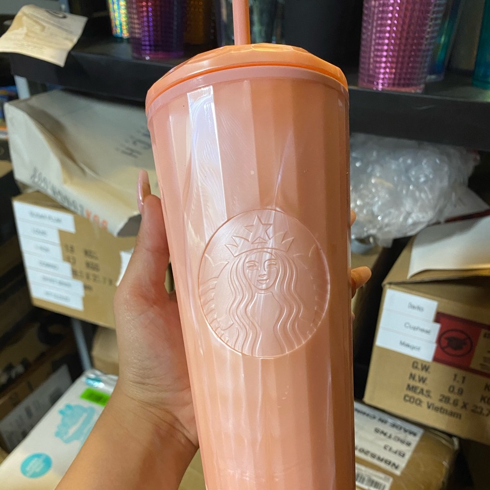 Starbucks 2021 pink dome tumbler